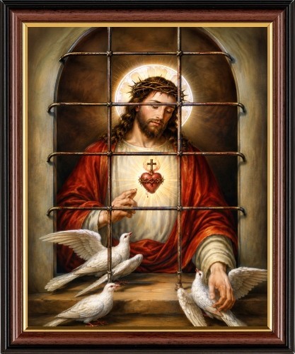 Sacred heart jesus - jesus, prisoner