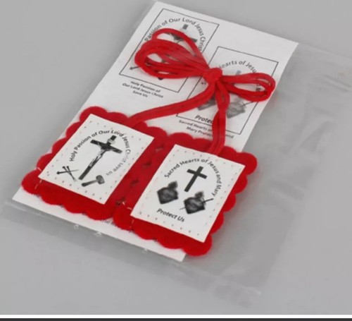 Red scapular the - scapular, holy