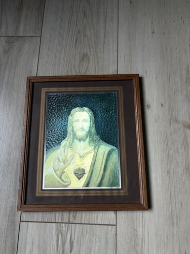 Hologram foil print christ - hologram,