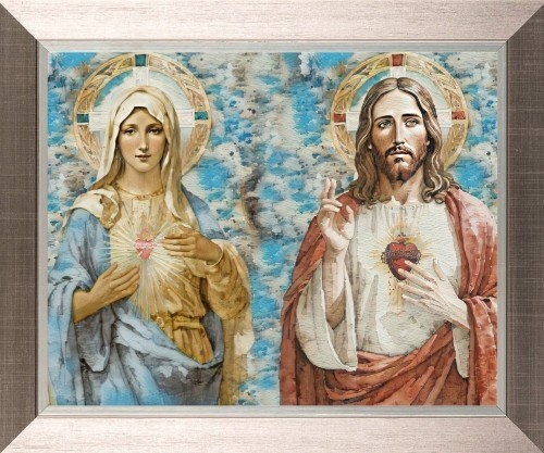 Immaculate and sacred heart - sacred,