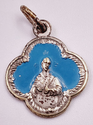 Vtg pendant fob jesus - fob, christ