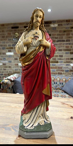 Sacred heart jesus statue - sacred, of