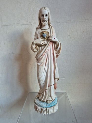 Vintage sacred heart jesus - heart, of
