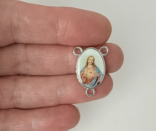 Sacred heart jesus - of, silver