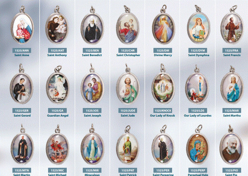 Religious medal various - medal,