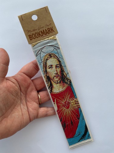 Sacred heart jesus woven - heart,