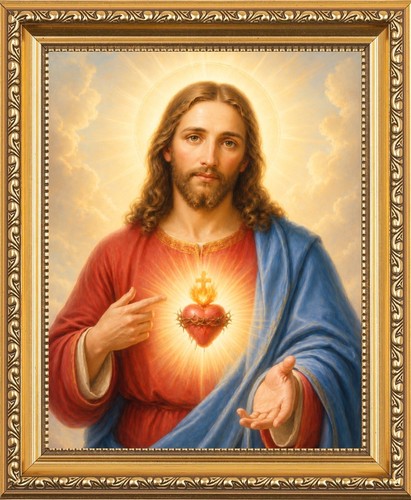 The sacred heart our - our, lord