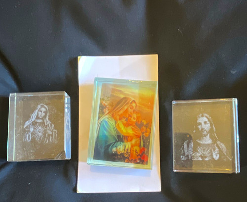 Christianity glass block icon - christianity,
