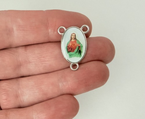Sacred heart jesus silver - jesus,
