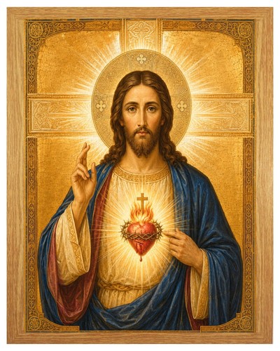The sacred heart jesus - heart, of