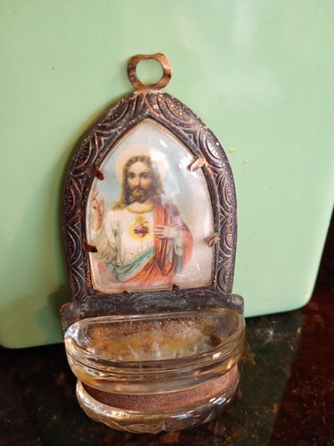 Vintage holy water fonte - vintage,