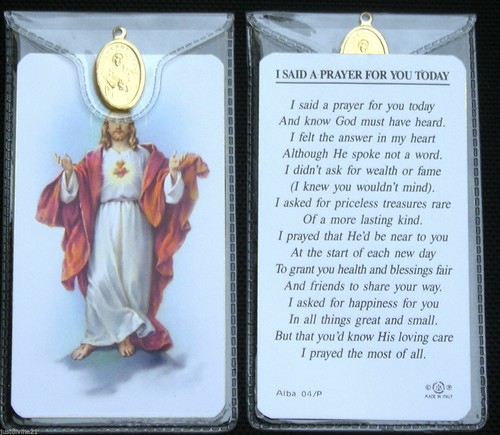 Said prayer for - prayer, today