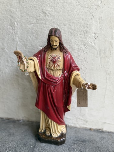 Vintage religious statue - vintage,