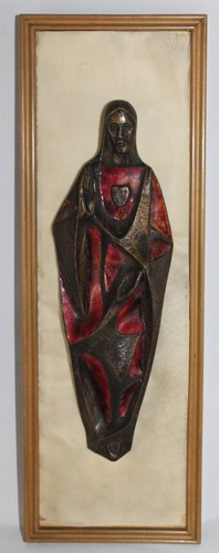 Vintage sacred heart jesus - heart,