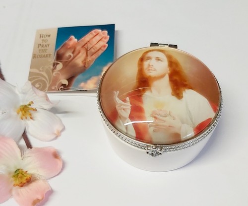 Sacred heart jesus rosary - sacred,