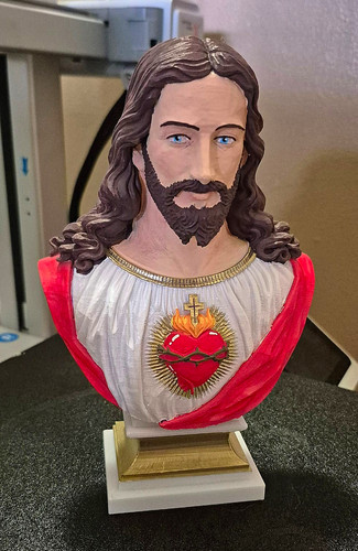 Jesus sacred heart bust statue - jesus,