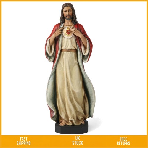 Sacred heart jesus statue - sacred,