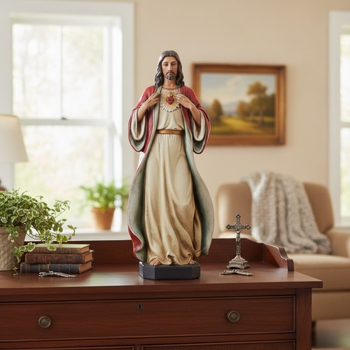 Sacred heart jesus statue - jesus,