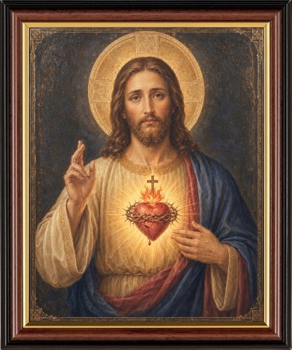 The sacred heart jesus - sacred, of