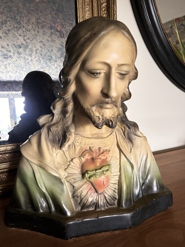 Vintage plaster chalkware - plaster,